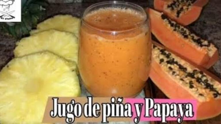 Batido para desinflamar el vientre y limpiar el colon